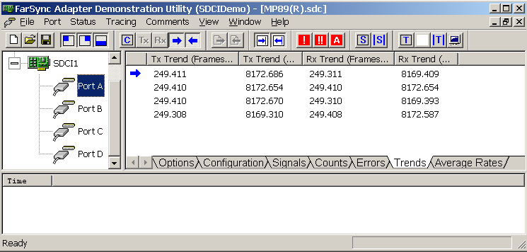 SDCI feature demonstration and test utility